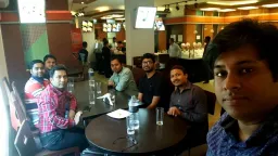 Team Lunch with Nazib Bhai